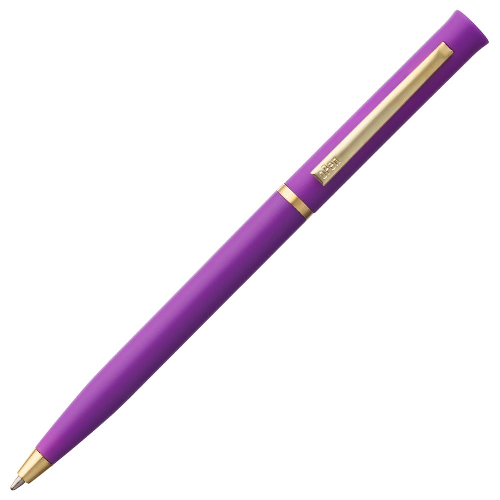 Ручка шариковая Euro Gold, фиолетовая (Миниатюра WWW (1000))
