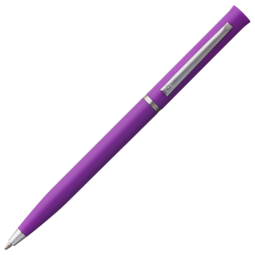 Ручка шариковая Euro Chrome,фиолетовая (Миниатюра WWW (1000))