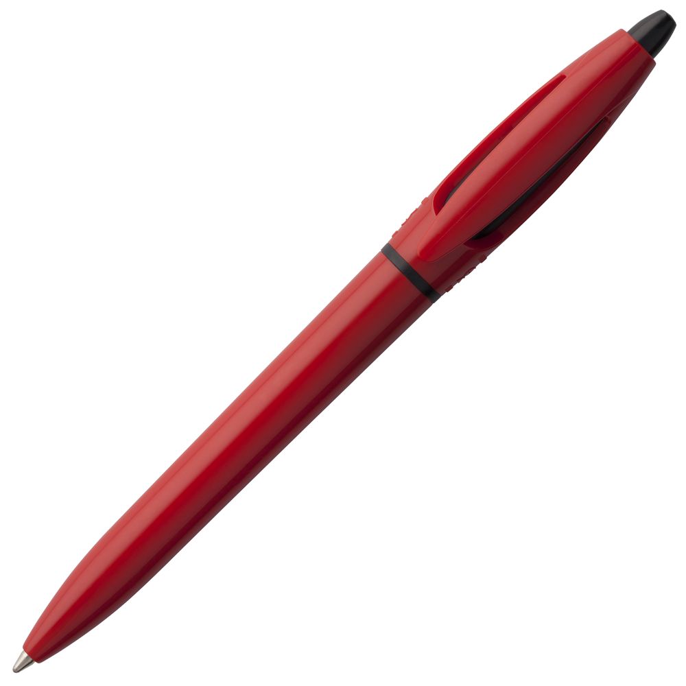 Ручка шариковая S! (Си), красная (Миниатюра WWW (1000))
