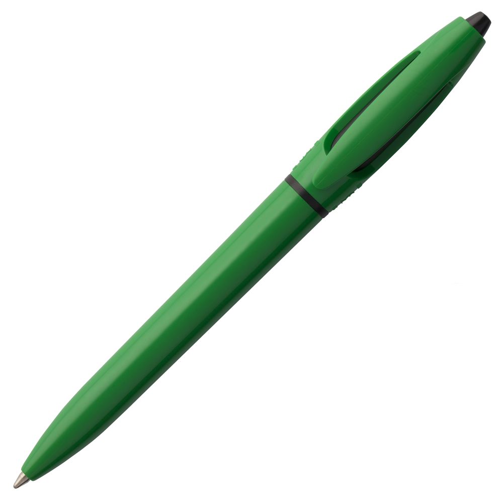 Ручка шариковая S! (Си), зеленая (Миниатюра WWW (1000))
