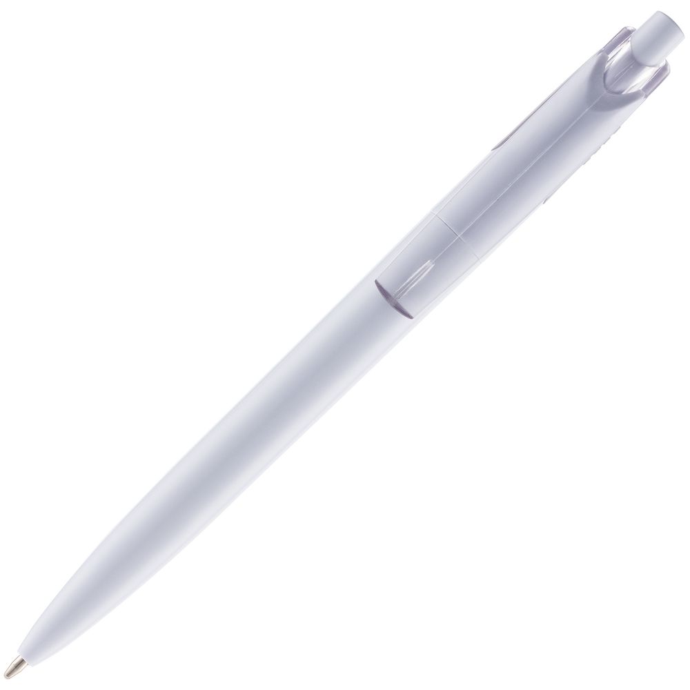 Ручка шариковая Bento, белая (Миниатюра WWW (1000))