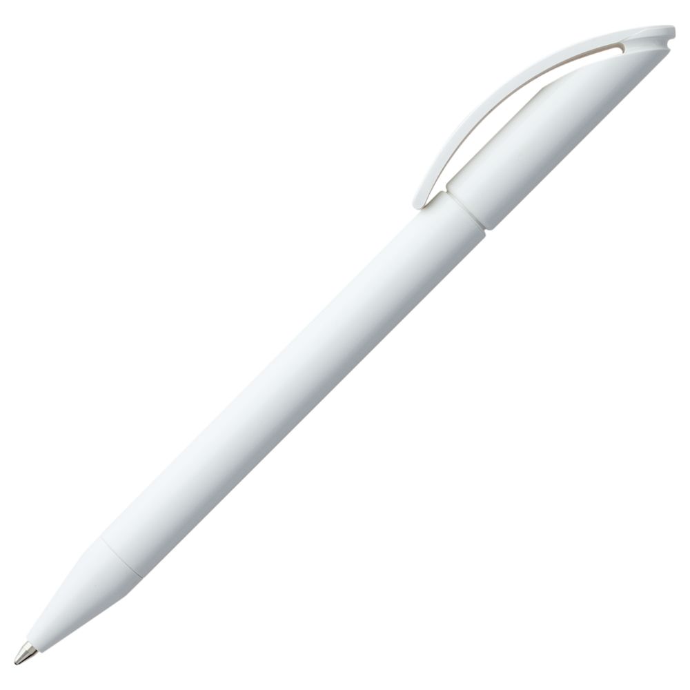 Ручка шариковая Prodir DS3 TPP, белая (Миниатюра WWW (1000))