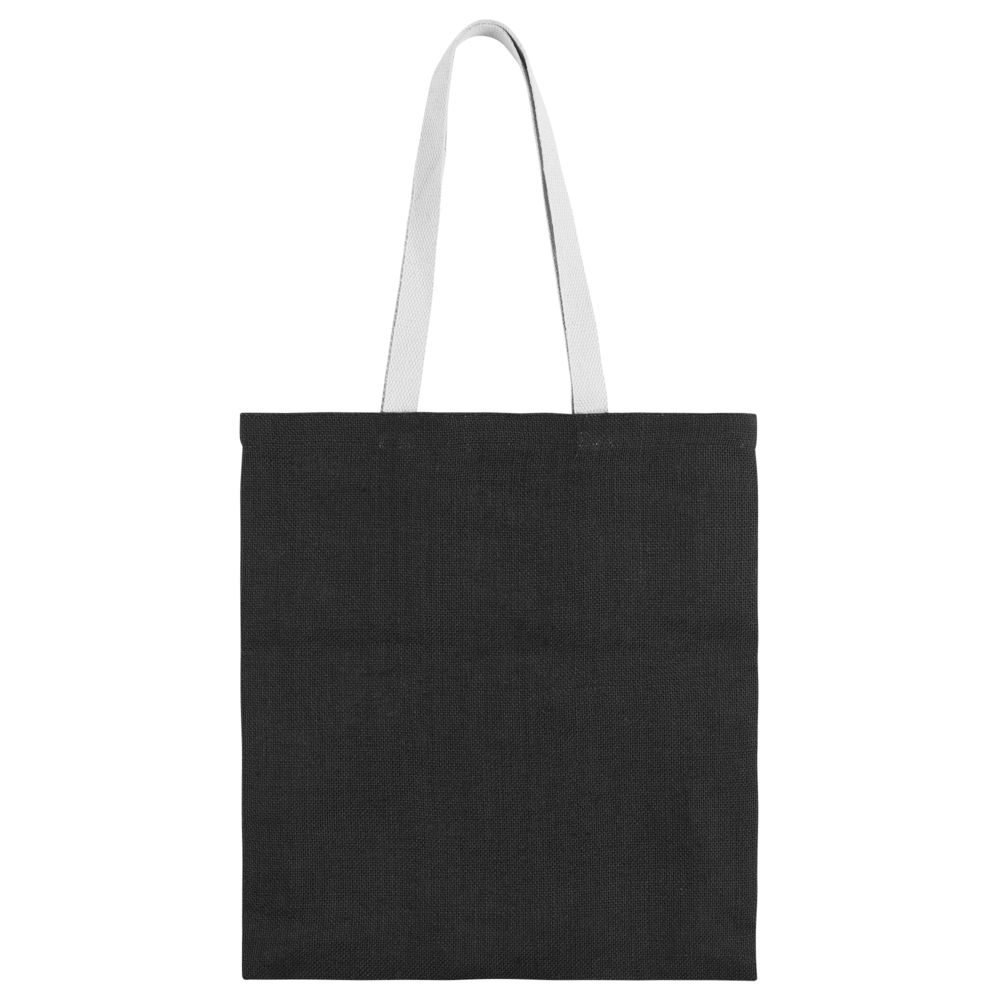 Холщовая сумка на плечо Juhu, черная (Миниатюра WWW (1000))