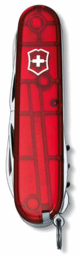 Офицерский нож Climber 91, прозрачный красный (Миниатюра WWW (1000))