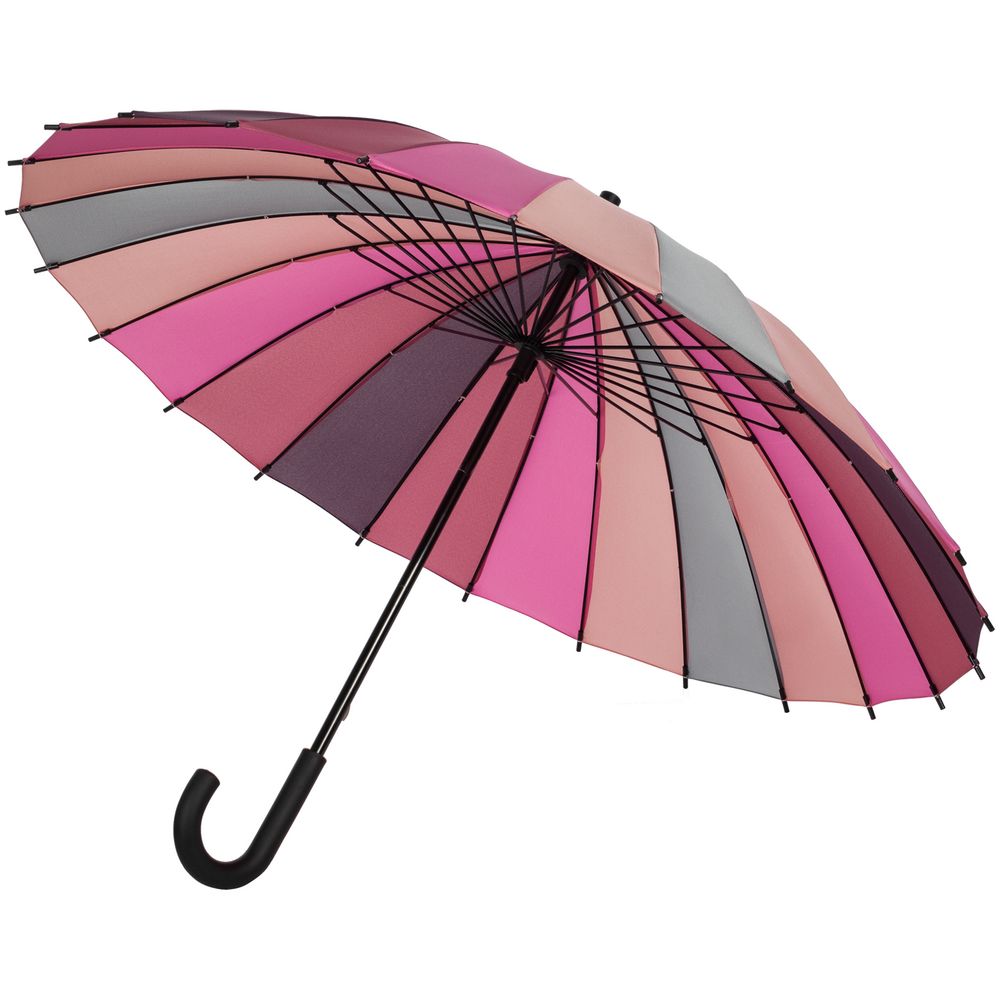 Зонт-трость «Спектр», розовый (Миниатюра WWW (1000))