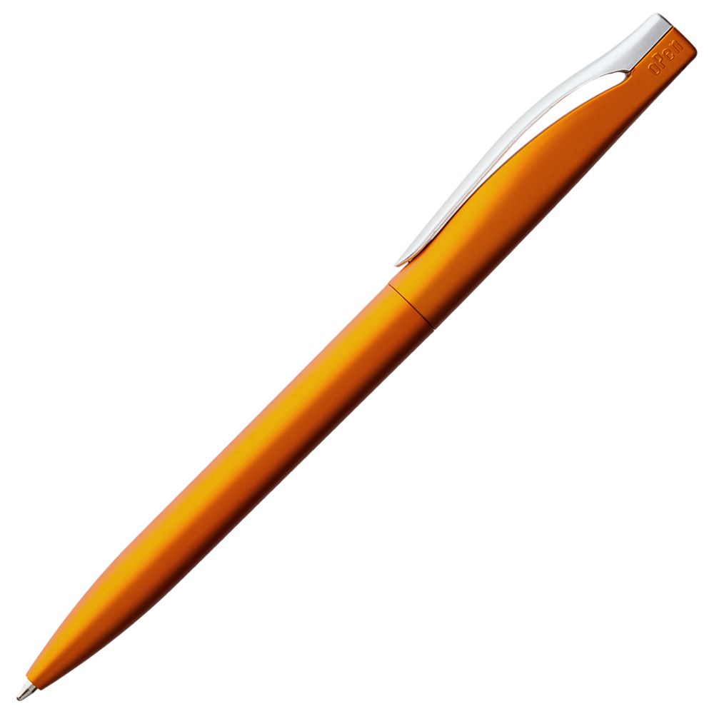 Ручка шариковая Pin Silver, оранжевый металлик (Миниатюра WWW (1000))