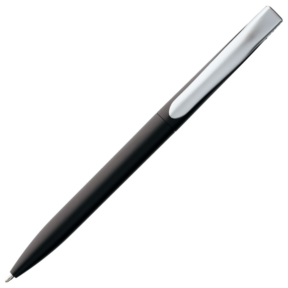 Ручка шариковая Pin Silver, черный металлик (Миниатюра WWW (1000))