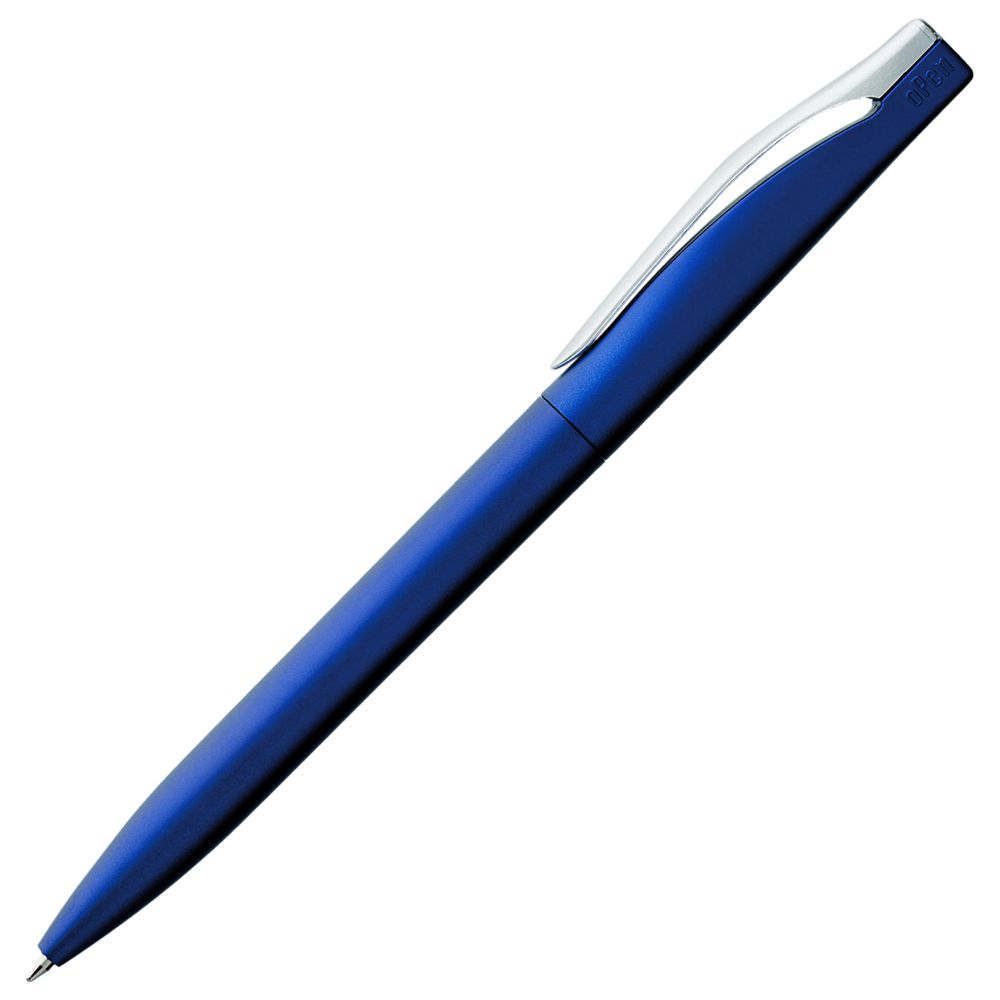 Ручка шариковая Pin Silver, синий металлик (Миниатюра WWW (1000))