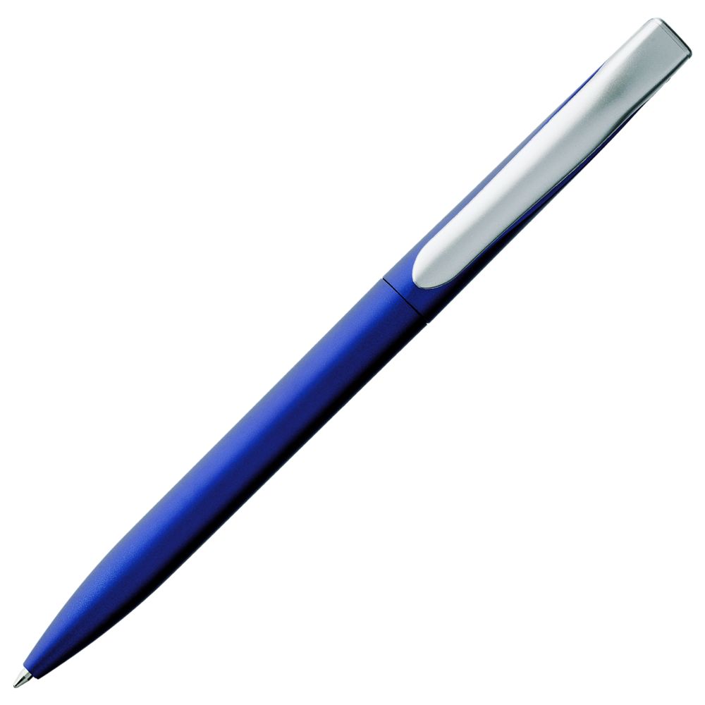 Ручка шариковая Pin Silver, синий металлик (Миниатюра WWW (1000))