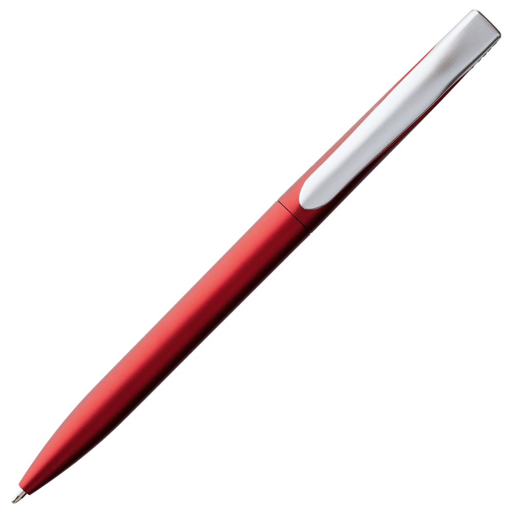 Ручка шариковая Pin Silver, красный металлик (Миниатюра WWW (1000))