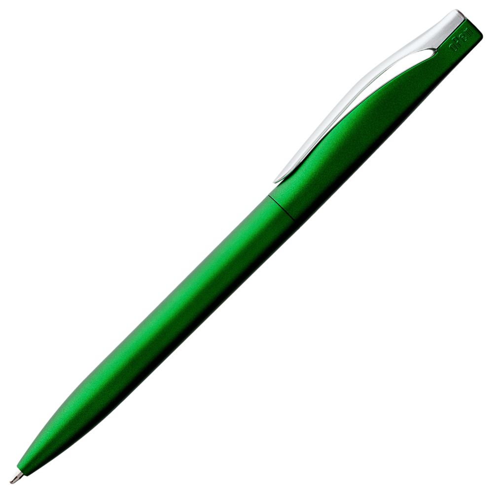 Ручка шариковая Pin Silver, зеленый металлик (Миниатюра WWW (1000))