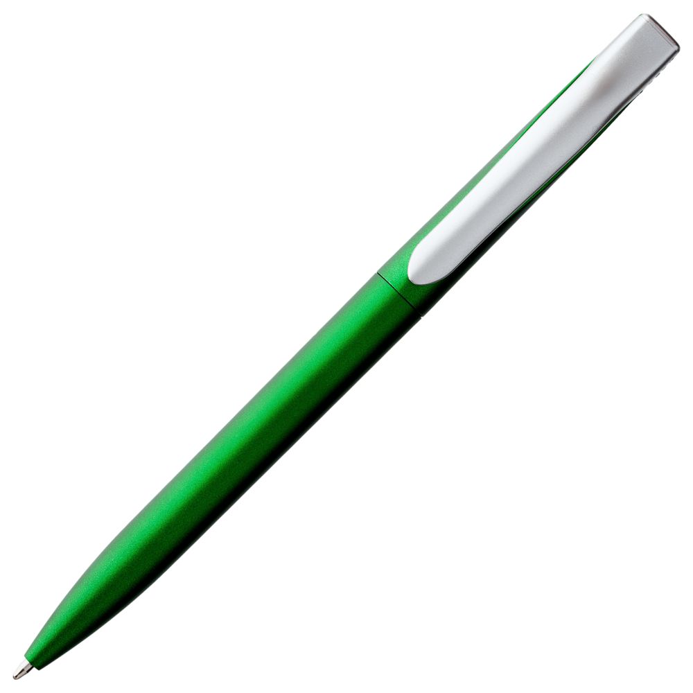 Ручка шариковая Pin Silver, зеленый металлик (Миниатюра WWW (1000))