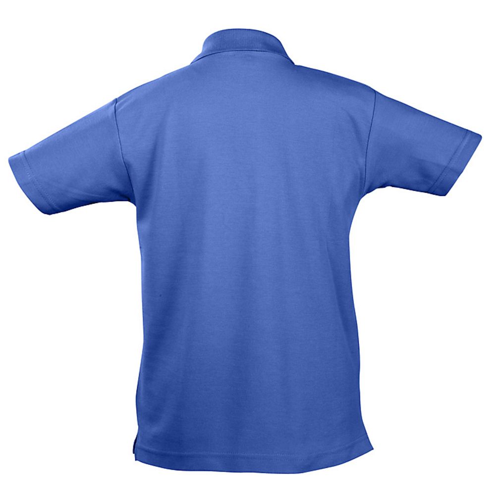 Рубашка поло детская Summer II Kids 170, ярко-синяя (Миниатюра WWW (1000))