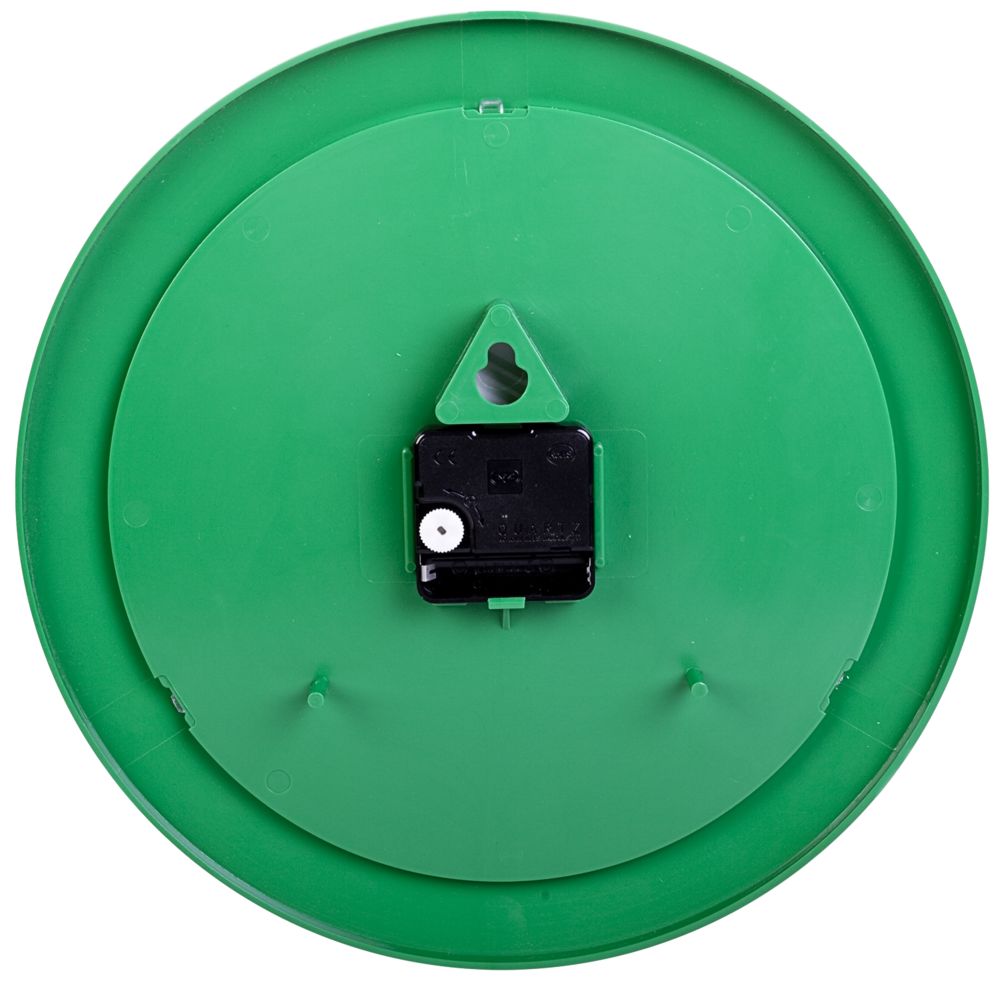 Часы настенные Vivid Large, зеленые (Миниатюра WWW (1000))