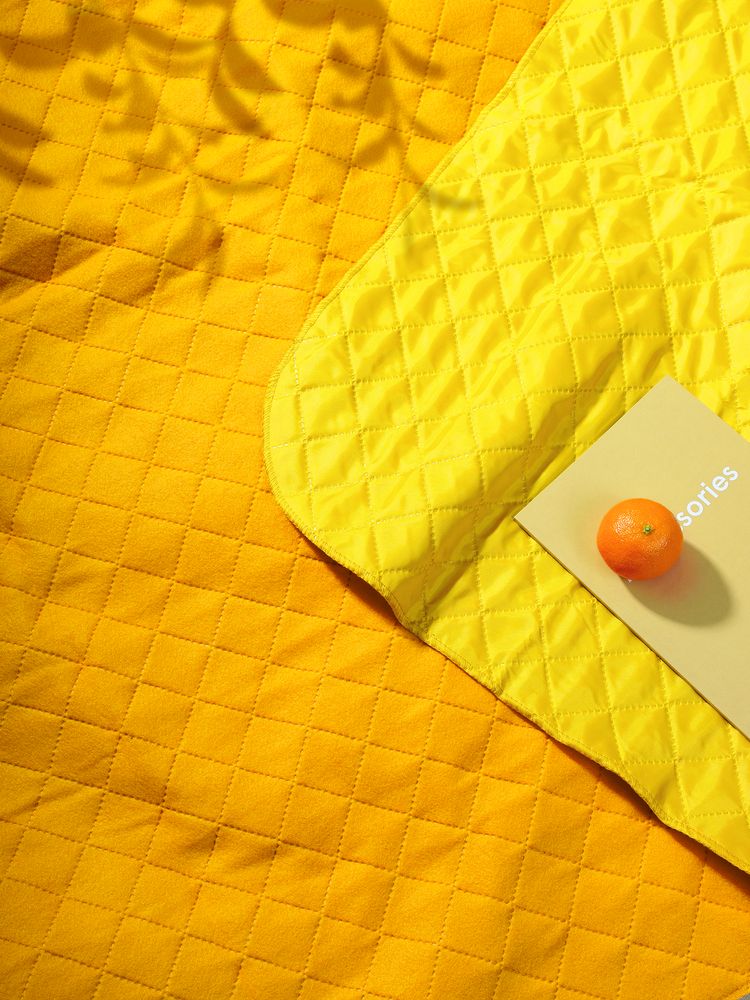 Плед для пикника Soft & Dry, желтый (Миниатюра WWW (1000))