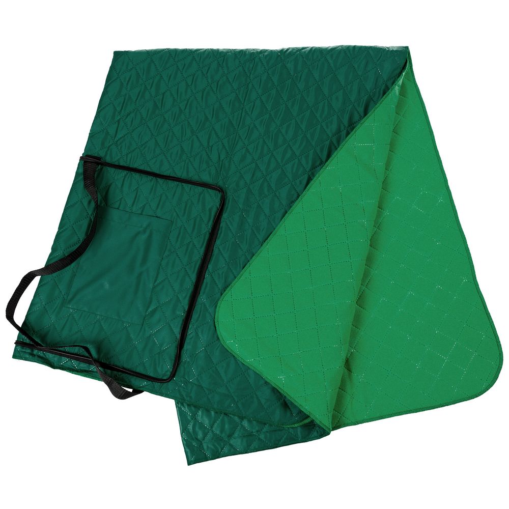 Плед для пикника Soft & Dry, зеленый (Миниатюра WWW (1000))