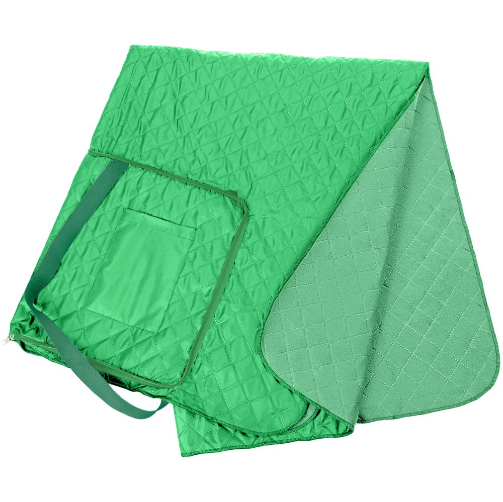 Плед для пикника Soft & Dry, светло-зеленый (Миниатюра WWW (1000))