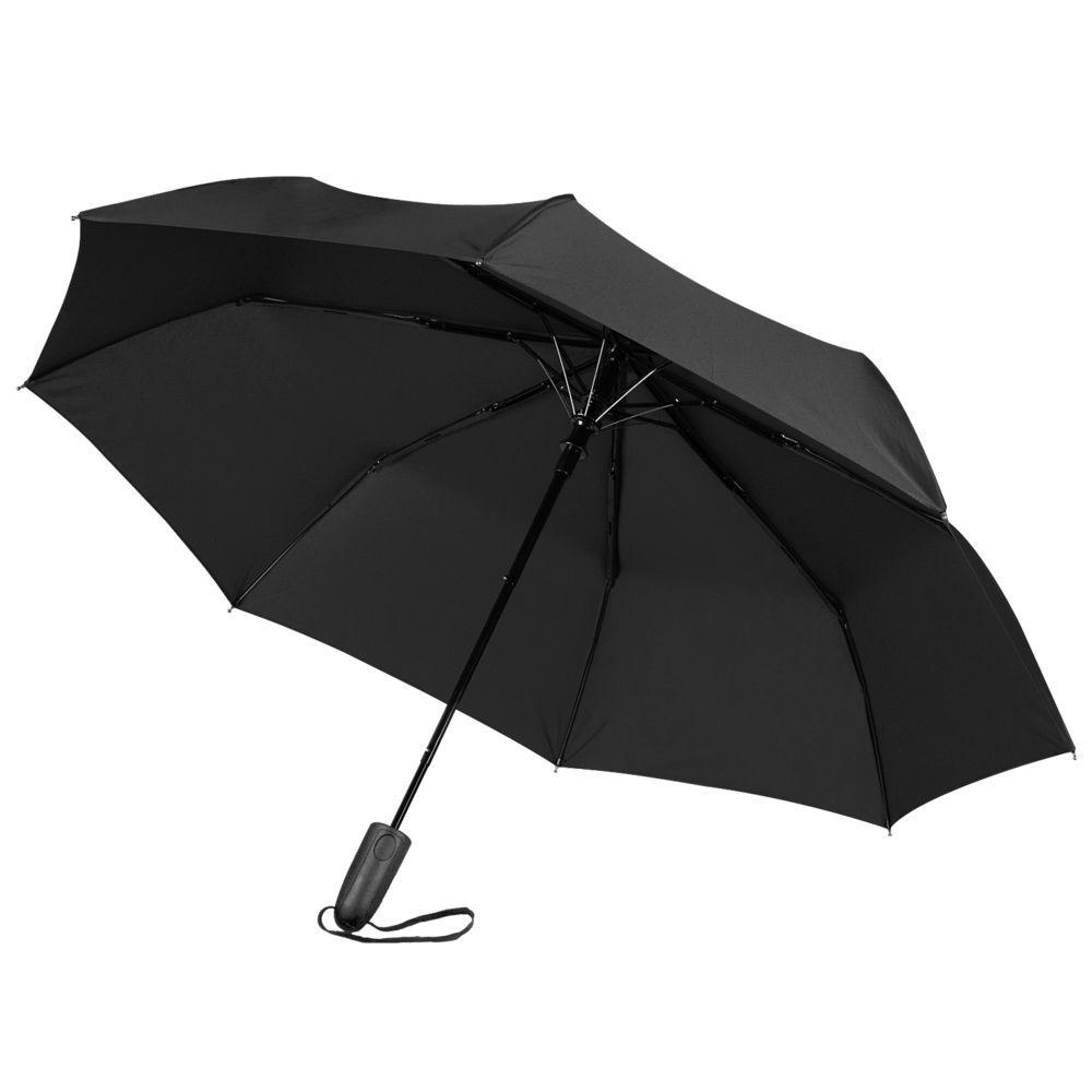Складной зонт Magic с проявляющимся рисунком, черный (Миниатюра WWW (1000))