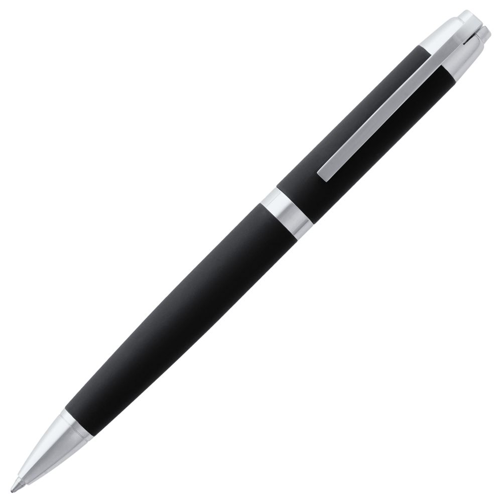 Ручка шариковая Razzo Chrome, черная (Миниатюра WWW (1000))