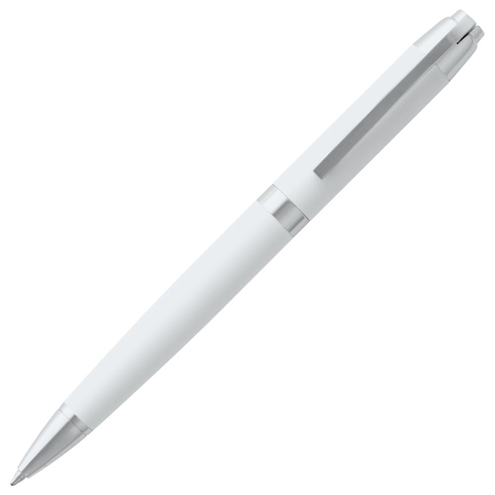Ручка шариковая Razzo Chrome, белая (Миниатюра WWW (1000))