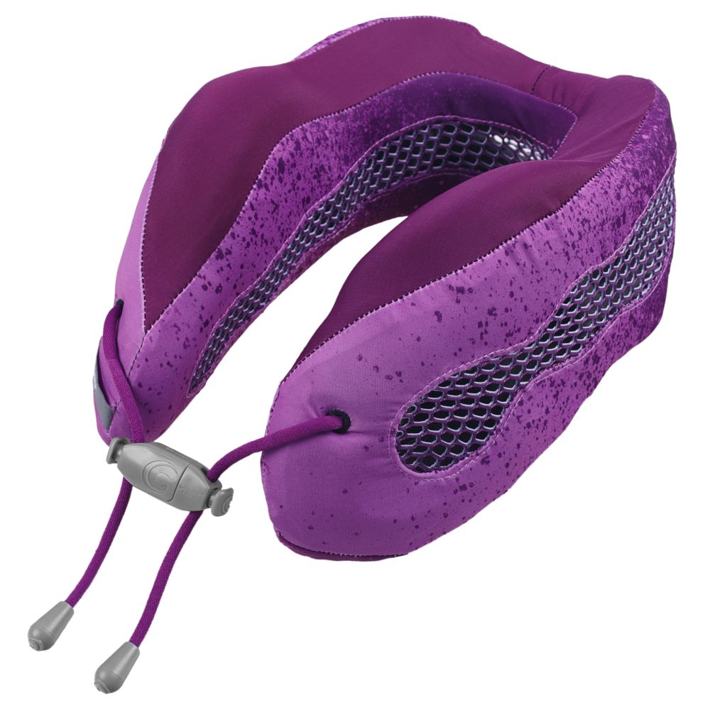 Подушка под шею для путешествий Evolution Cool, фиолетовая (Миниатюра WWW (1000))