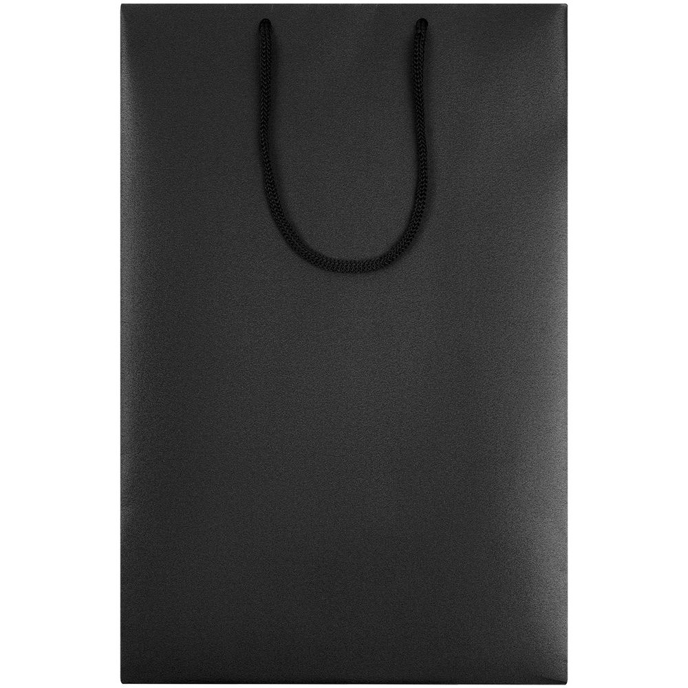 Пакет бумажный «Блеск», средний, черный (Миниатюра WWW (1000))