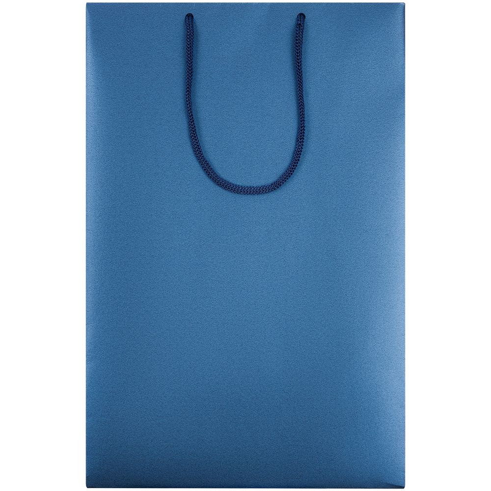 Пакет бумажный «Блеск», средний, синий (Миниатюра WWW (1000))