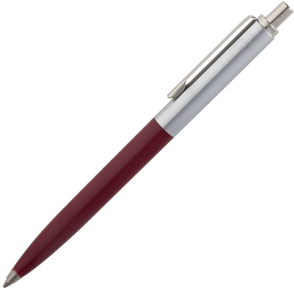 Ручка шариковая Popular, бордовая (Миниатюра WWW (1000))