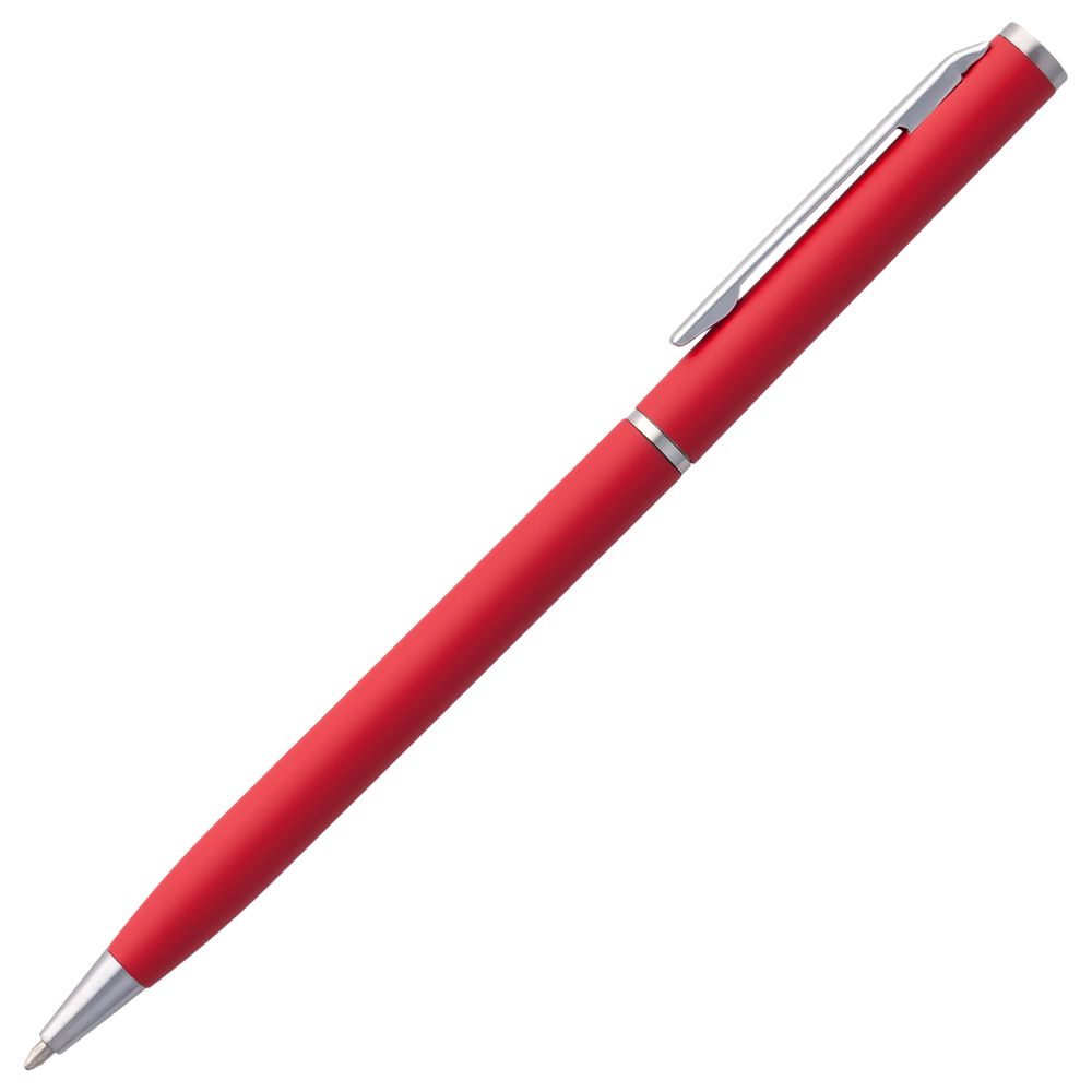 Ручка шариковая Hotel Chrome, ver.2, матовая красная (Миниатюра WWW (1000))