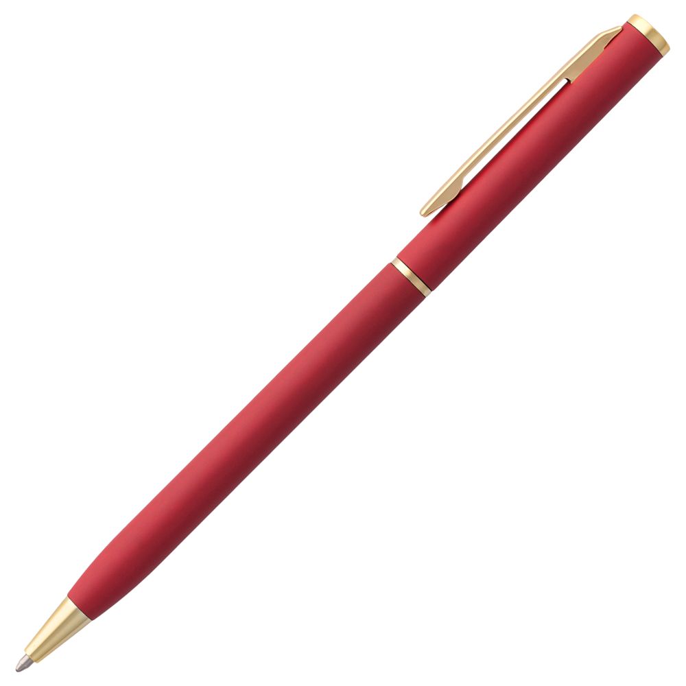 Ручка шариковая Hotel Gold, ver.2, матовая красная (Миниатюра WWW (1000))