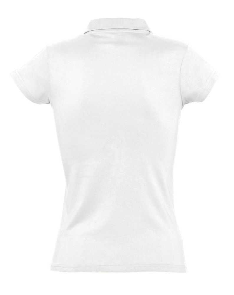 Рубашка поло женская Prescott Women 170, белая (Миниатюра WWW (1000))