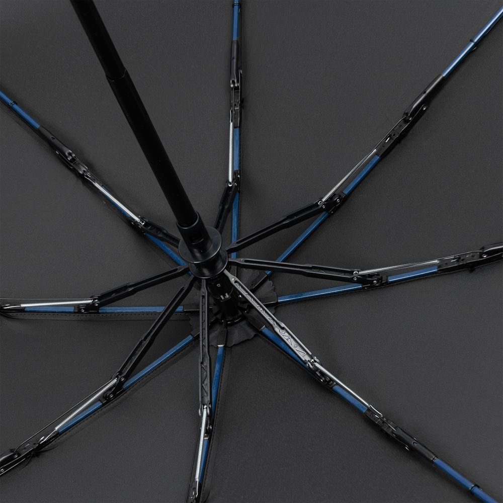 Зонт складной AOC Mini с цветными спицами, синий (Миниатюра WWW (1000))