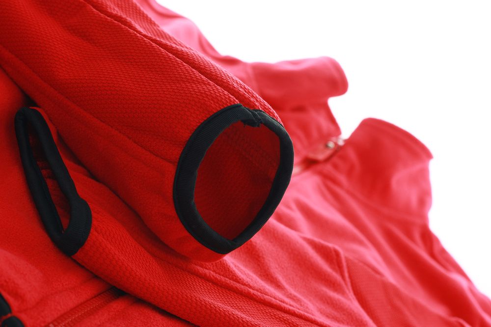 Куртка флисовая женская Sarasota, красная (Миниатюра WWW (1000))