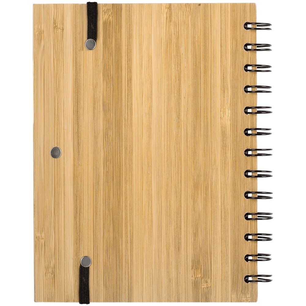 Блокнот на кольцах Bambook с шариковой ручкой (Миниатюра WWW (1000))