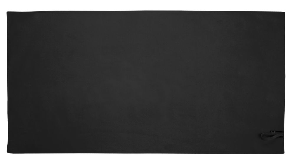 Спортивное полотенце Atoll Large, черное (Миниатюра WWW (1000))