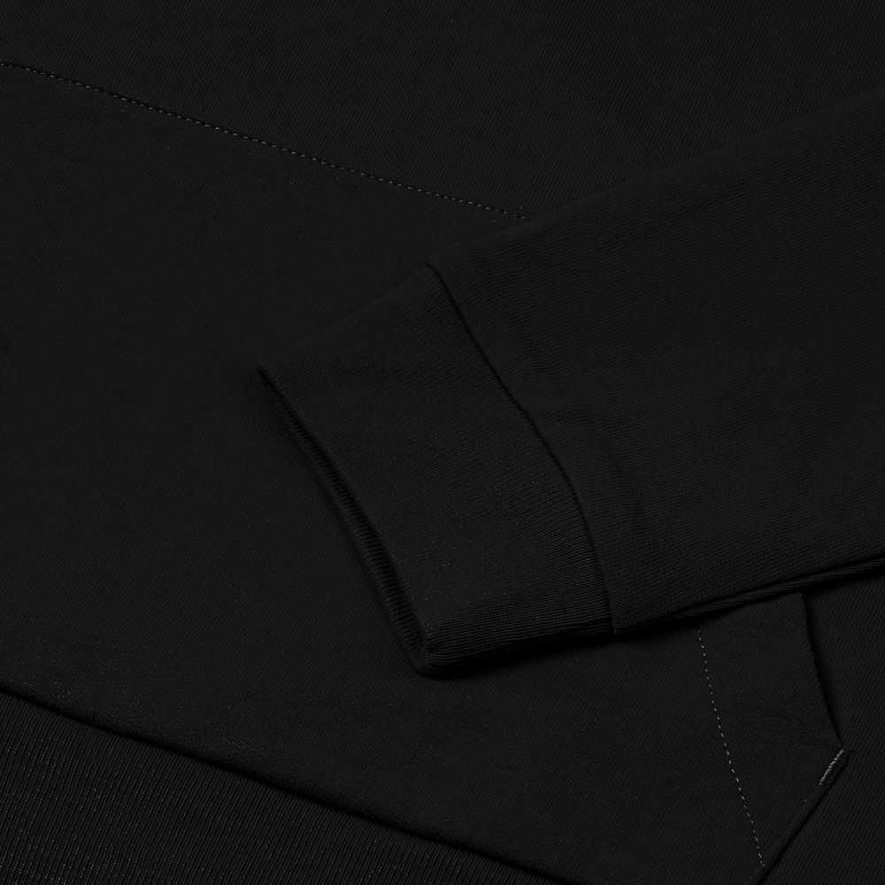 Толстовка на молнии с капюшоном Unit Siverga, черная (Миниатюра WWW (1000))