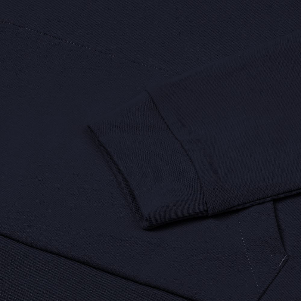 Толстовка на молнии с капюшоном Unit Siverga, темно-синяя (Миниатюра WWW (1000))