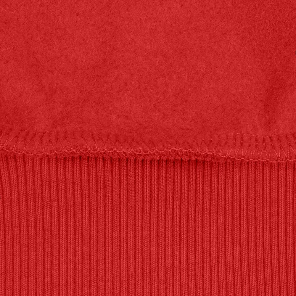 Толстовка на молнии с капюшоном Siverga Heavy 2.0, красная (Миниатюра WWW (1000))