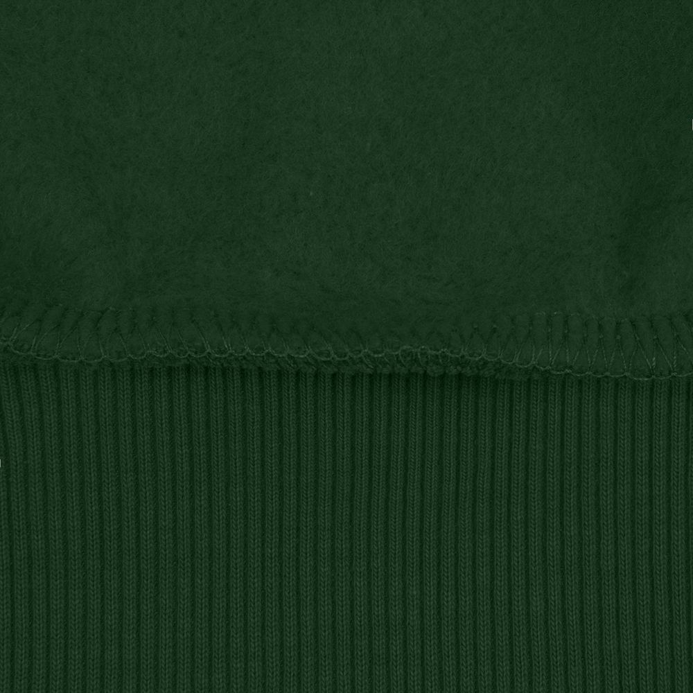 Толстовка на молнии с капюшоном Siverga Heavy 2.0, темно-зеленая (Миниатюра WWW (1000))