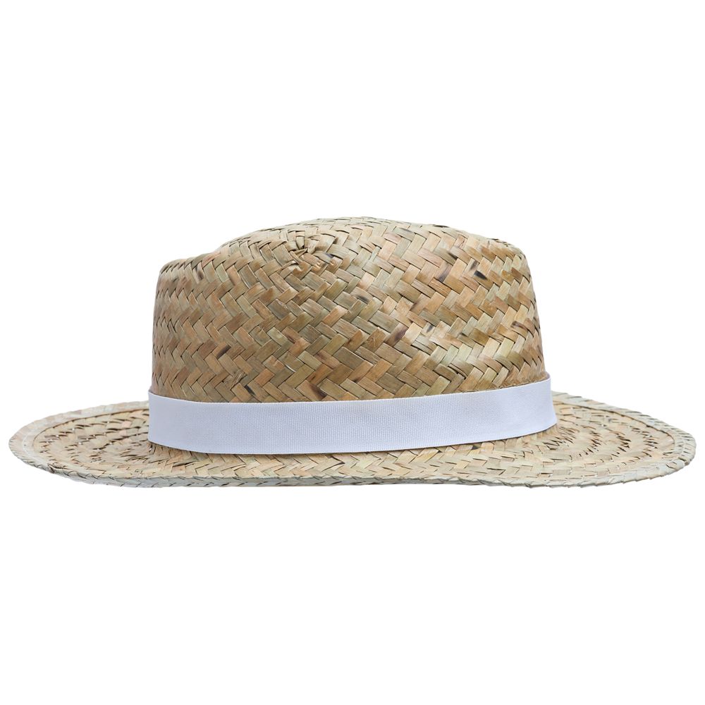 Шляпа Daydream, бежевая с белой лентой (Миниатюра WWW (1000))