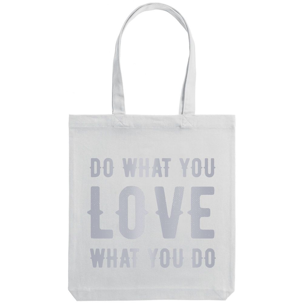 Холщовая сумка Do Love, молочно-белая (Миниатюра WWW (1000))