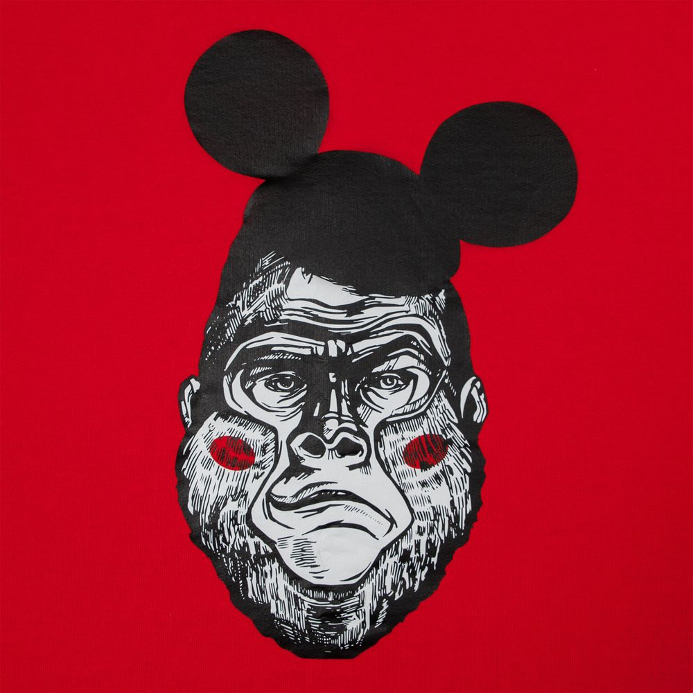 Толстовка Monkey Mouse, красная (Миниатюра WWW (1000))