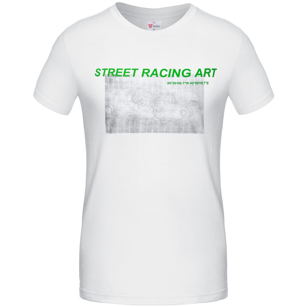 Футболка Street Racing Art, белая (Миниатюра WWW (1000))