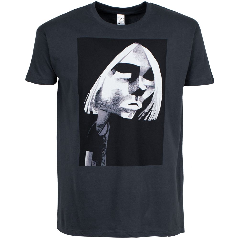 Футболка «Меламед. Kurt Cobain», темно-серая (Миниатюра WWW (1000))