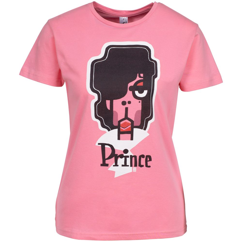Футболка женская «Меламед. Prince», розовая (Миниатюра WWW (1000))