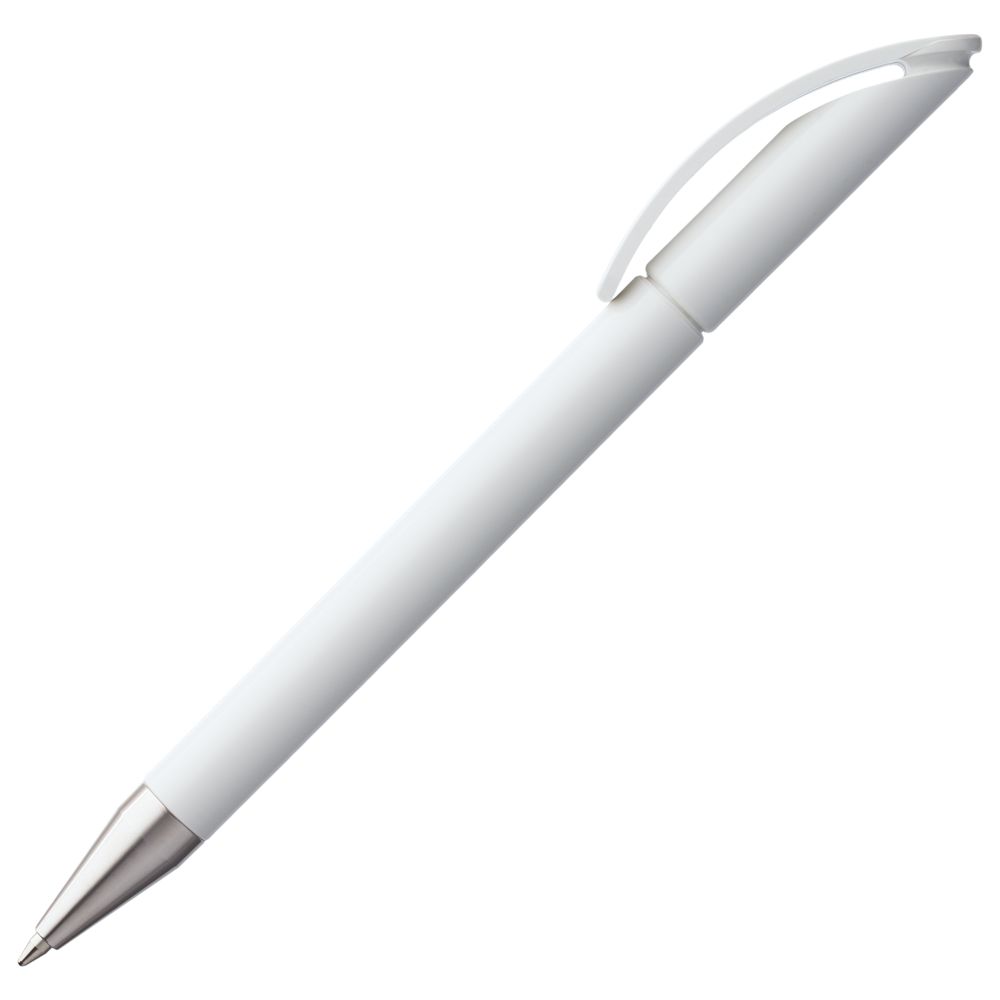 Ручка шариковая Prodir DS3 TPC, белая (Миниатюра WWW (1000))