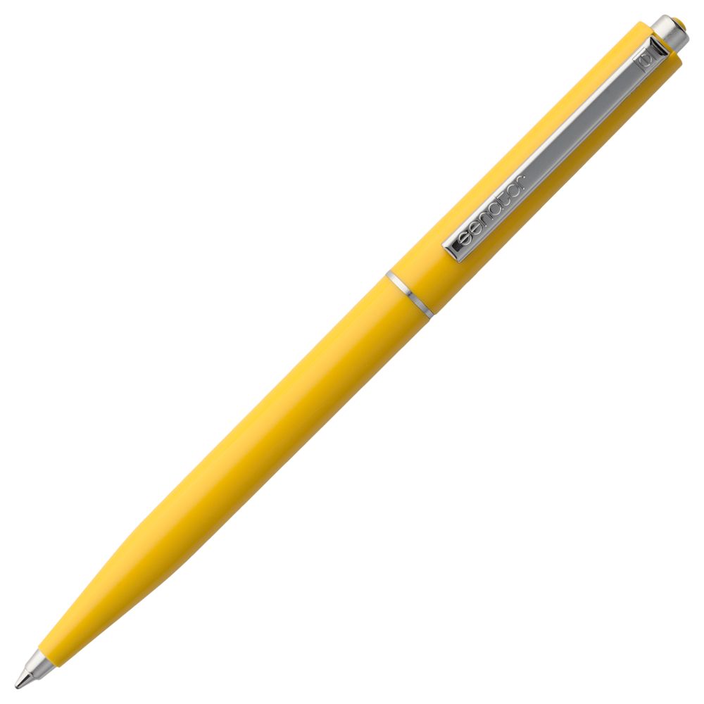 Ручка шариковая Senator Point, ver.2, желтая (Миниатюра WWW (1000))