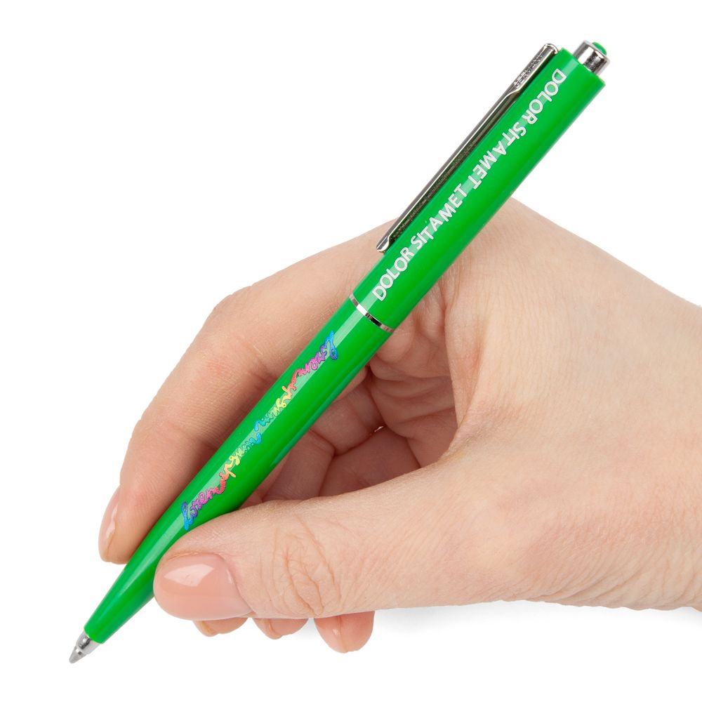 Ручка шариковая Senator Point, ver.2, зеленая (Миниатюра WWW (1000))