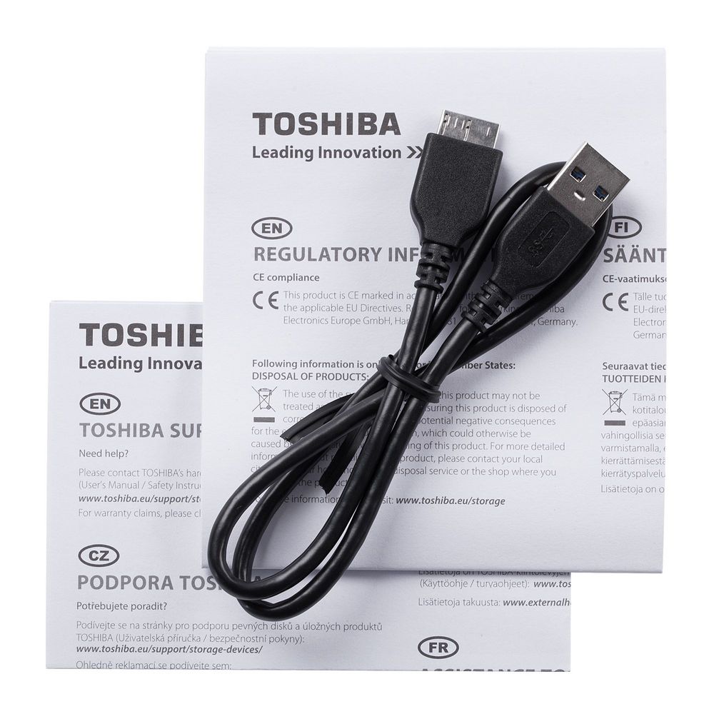Внешний диск Toshiba Canvio, USB 3.0, 1Тб, черный (Миниатюра WWW (1000))