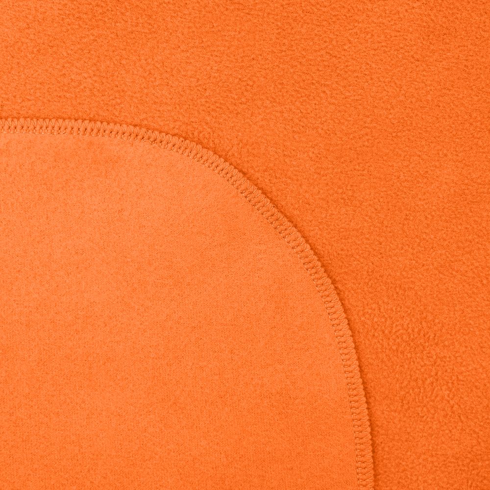 Флисовый плед Warm&Peace, оранжевый (Миниатюра WWW (1000))